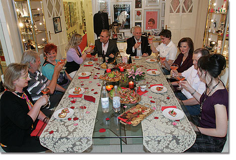 Geburtstagsparty im Lippenstiftmuseum