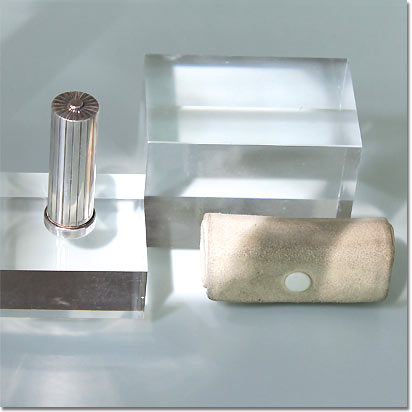 Designer-Lippenstift aus Sterling-Silber
