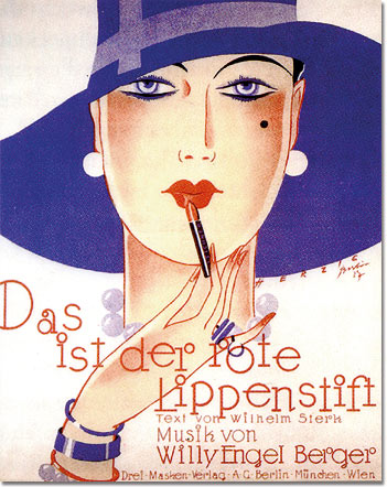 Plakat aus der Stummfilmzeit